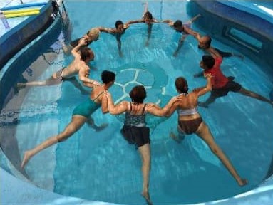 Read more about the article WOGA® (Yoga in Water) Classes