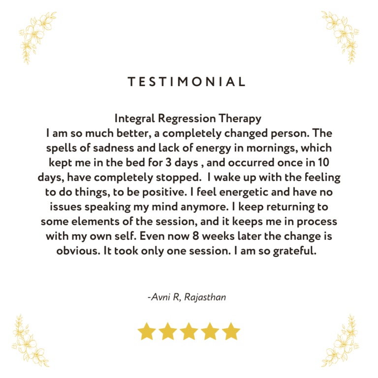 Integral Regression Therapy