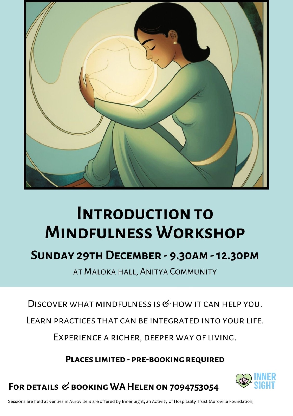 Read more about the article Introduction to Mindfulness Workshop